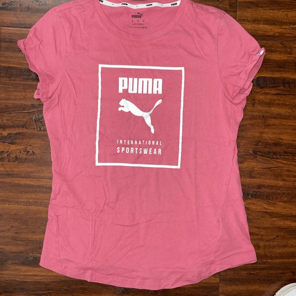 Womens Puma Short Sleeve Tee